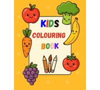 My First Fruit & Vegetable Coloring Book for Kids