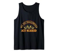 My First Halloween Funny Halloween Costume for Kids Graphic Tank Top
