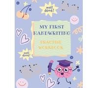 My First Handwriting: A to Z Tracing Workbook with Cute Pictures - Learn to Write and Color!