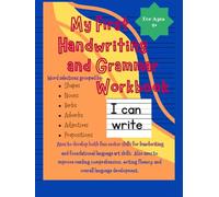 My First Handwriting and Grammar Workbook