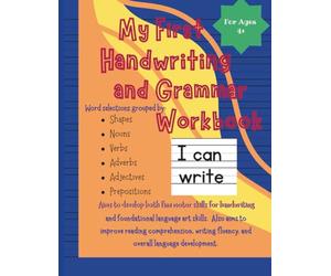 My First Handwriting and Grammar Workbook