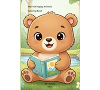 My First Happy Animals Coloring Book