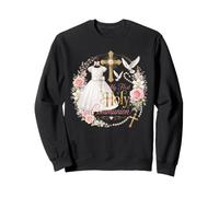 My First Holy Communion - Catholic Girl Communion Sweatshirt