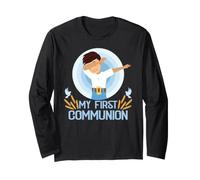 My First Holy Communion Dabbing Boy Long Sleeve T-Shirt