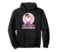 My First Holy Communion Dabbing Girl Pullover Hoodie