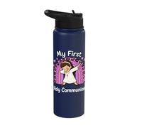 My First Holy Communion Girl Stainless Steel Insulated Water Bottle