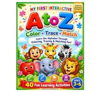 My First Interactive A to Z Color • Trace • Match
