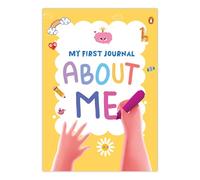 My First Journal-About Me: A Guided Journal for Kids: Fun Prompts, Drawing, Writing & Self-Discovery Journal for Kids I Ages 8+