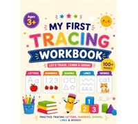 My First Learn to Write Workbook for Kids: Fun Tracing Practice for Lines, Shapes, Letters, Numbers, and First Words. Preschool Handwriting Practice ... More! (My First Preschool Skills Workbooks)