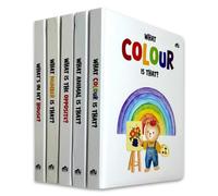 My First Learning Books - 5 Book Collection | Colours, Animals, Opposites, Numbers & Things Around the Home