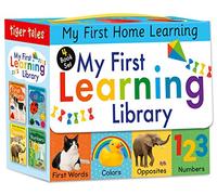My First Learning Library: Includes First Words, Colors, Opposites, and Numbers (My First Home Learning)