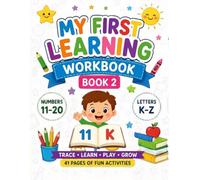 My first Learning workbook book2 (Trace,Learn,play,Grow): Perfect for ages 3-6 (Brightsteps Learning Series •Book 1 •Book 2 •Book 3)