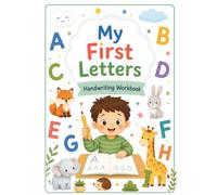 My first letters - Animals: Fine motor skills and pre-writing, 3-5 years old