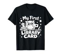 My First Library Card Cute Kids Reading Fun T-Shirt