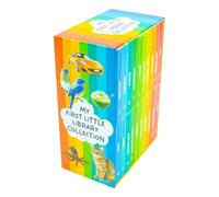My First Little Library 20 Books Set Collection (Toys, Food,Things at Home, Baby objects, Sea Animals,Wild Animals, Fruits, Vegetables, Fram Animals, Colours)