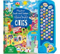 My First Look and Listen Cities - Children’s 50 Button Sound Book