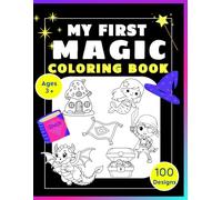 My First Magic Coloring Book for ages 3 - 5 | 100 Magic Inspired Bold and Easy Coloring Fairytale Illustrations | Jumbo Book Size 8.5” × 11”: ... Boys (My First Coloring Books for Toddlers)