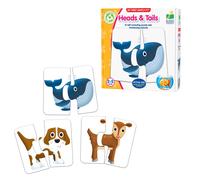 My First Match It - Heads & Tails - 15 Puzzle Sets - 18 months