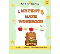 My First Math Workbook:: learn to count , Trace and Write Numbers 1-20 with Fun Activities for Preschool and Kindergarten kids