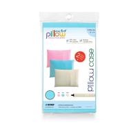 My First Mattress Pillow Set of Two Toddler Pillow Cases, Soft Blue