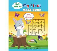 My First Maze Book: Fun Object-Pairing Mazes for Kids Ages 5-7