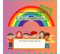 My First Maze & Coloring Adventure: Coloring Book