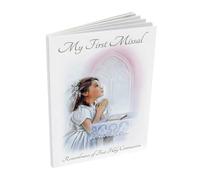 My First Missal Book Holy Communion Prayers Religious Girl Cover - 4210