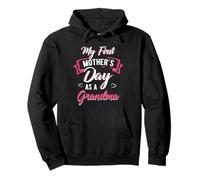 My First Mother's Day As A Grandma Pullover Hoodie