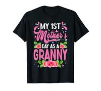 My First Mother's Day As A Granny Funny Mothers Day 2022 T-Shirt