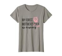 My First Mother's Day As A Mummy Cute New Mum Rose Keepsake T-Shirt