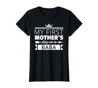 My First Mother's Day as Baba Grandma Vintage T-Shirt