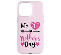 My First Mothers Day Outfit Mommy 1st Time Mom Happy Mother Case for iPhone 15 Pro Max