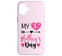 My First Mothers Day Outfit Mommy 1st Time Mom Happy Mother Case for iPhone 16 Plus
