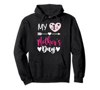 My First Mothers Day Outfit Mommy 1st Time Mom Happy Mother Pullover Hoodie