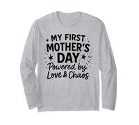 My First Mother's Day Powered By Love & Chaos - Mama Long Sleeve T-Shirt