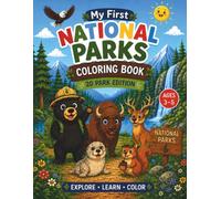 My First National Parks Coloring Book: 20 Park Edition