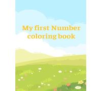 My first Number coloring book