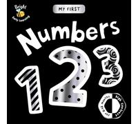My First Numbers (Black and white board book for babies’ cognitive development)
