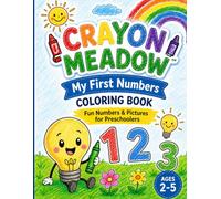My First Numbers Coloring Book: Count & Color Numbers 1-20