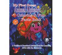 My First Ocean Animal Alphabet Coloring & Fun Facts Book: A Toddler & Preschool Activity Book for Learning ABCs with Sea Creatures and Engaging Information