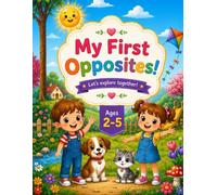 MY FIRST OPPOSITES: LET´S EXPLORE TOGETHER ACTIVITY BOOK FOR AGES 2-5 (My First Learning Books)