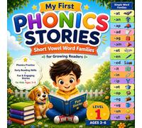 My First Phonics Stories: Short Vowel Word Families