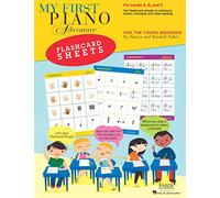 My First Piano Adventure: Flashcard Sheets: For the Young Beginner