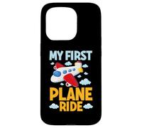 My First Plane Ride Airplane Flight Graphic Kids Men Women Case for iPhone 15 Pro