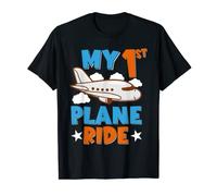 My First Plane Ride Airplane Flight Graphic Kids Men Women T-Shirt