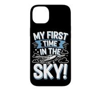 My First Plane Ride First Time Flying Adventure Case for iPhone 14 Plus