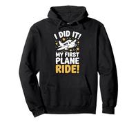My First Plane Ride First Time Flying Adventure Pullover Hoodie