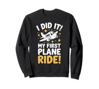 My First Plane Ride First Time Flying Adventure Sweatshirt