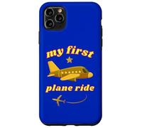 My First Plane Ride First Time Flying to Vacation Golden Jet Case for iPhone 11 Pro Max