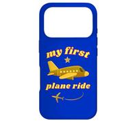My First Plane Ride First Time Flying to Vacation Golden Jet Case for iPhone 17 Pro
